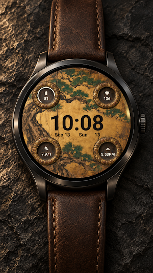 Kikuza Japanese Watch Face Screenshot 0