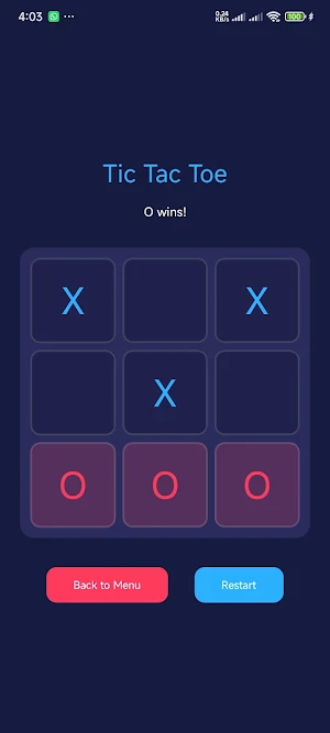 Tic Tac Toe Game Screenshot 3