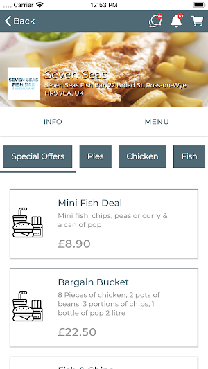 Seven Seas Fish and Chips Screenshot 1