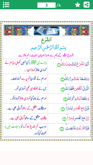Surah Ash Sharh (aka Inshirah  Screenshot 0