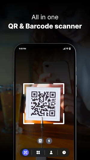 QR scanner - Barcode reader Screenshot 0