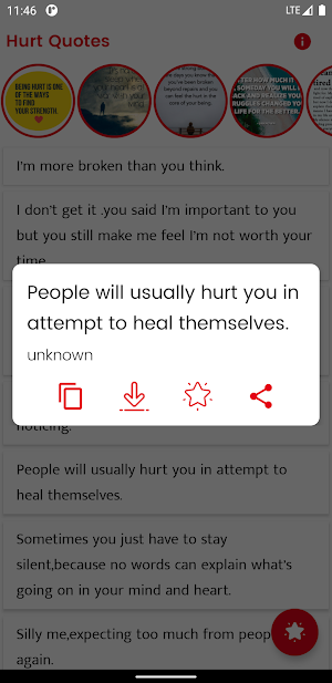 Hurt Quotes and Sayings Screenshot 3