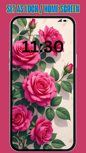 Pink Flower Wallpaper 4K Screenshot 3