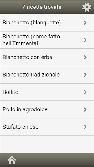 RICETTARIO Screenshot 2