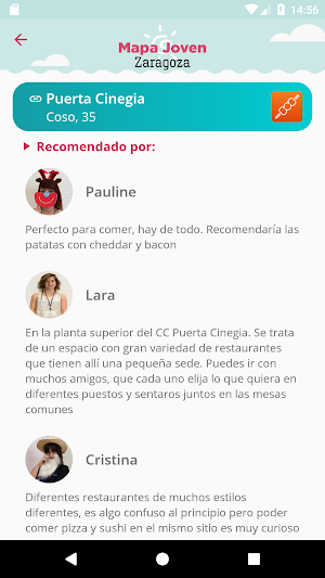 Map for Youngsters Zaragoza Screenshot 3