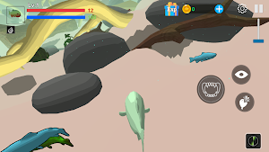 Feed Fish Survivors Lite Screenshot 2