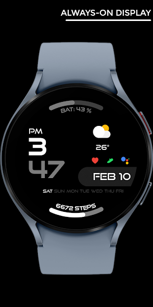 Night 54 - watch face Screenshot 2