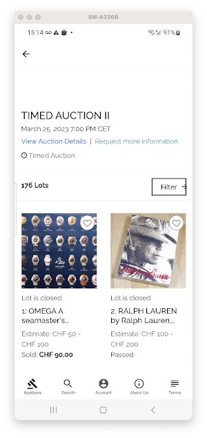 Iconeek Live Bidding Screenshot 1