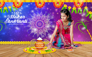 Makar Sankranti Photo Editor - Pongal Photo Frames Screenshot 1