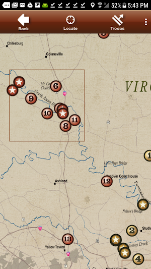 Overland Campaign Battle App Screenshot 3