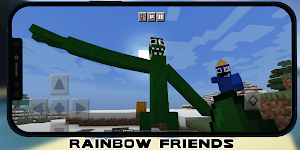 Rainbow Friends Mod Minecraft Screenshot 1