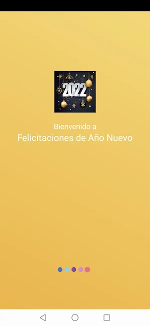 Felicitaciones de Año Nuevo 2022 Screenshot 0