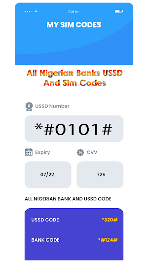 Nigerian Ussd And Bank Code Screenshot 2