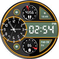 Key WF70 Luxury Watch Face
