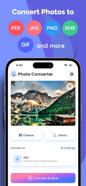 Photo Converter: JPG to PDF Screenshot 0