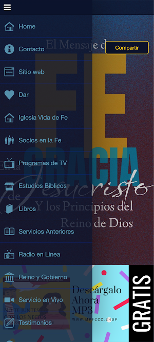 Ministerios Palabra de Fe Screenshot 1