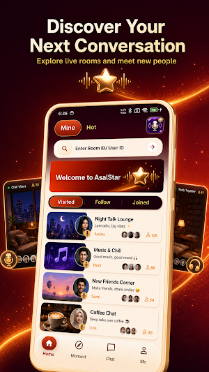 AsalStar: Live Voice Chat Screenshot 0
