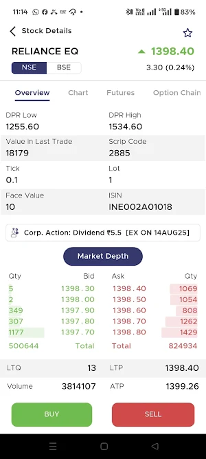 MangalTrader Screenshot 2