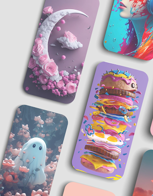 Aesthetic 3d  Wallpapers Screenshot 1