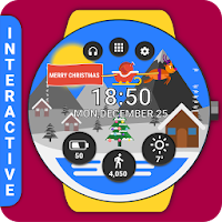 Christmas Watch Face Reborn (by HuskyDev)