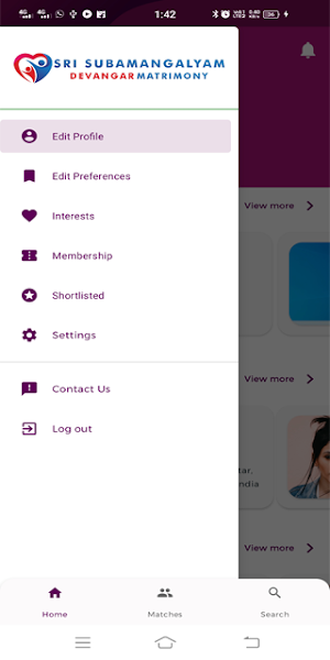 Sri Suba Mangalyam Devangar Matrimony Screenshot 1