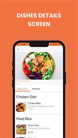 Food App Screenshot 2