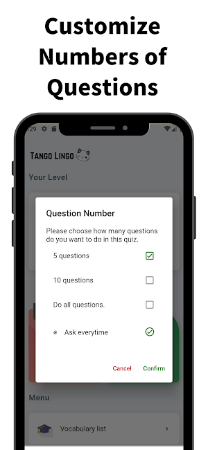 Tango Lingo : Japanese Vocabulary Screenshot 2