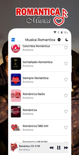 Musica Romantica Variada Screenshot 2