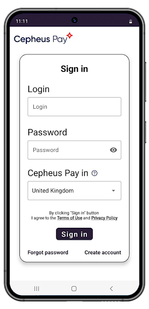 Cepheus Pay Screenshot 0