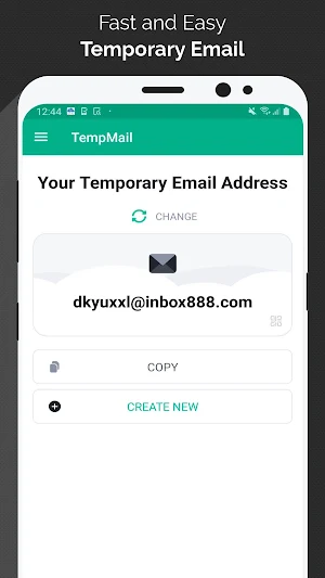 Temp Mail - Free Instant Temporary Email Address Screenshot 0