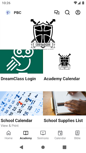 Perth Bible Church & Academy Screenshot 1