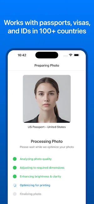 PhotoID: Passport & Visa Photo Screenshot 3