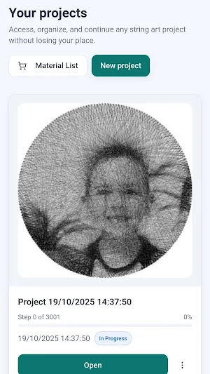 Photo String Art Maker Screenshot 2