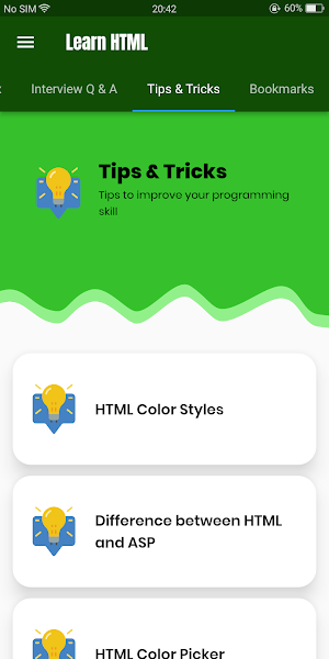 Learn HTML Coding PRO Screenshot 2