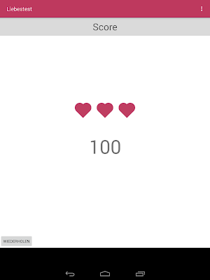LiebesTest - Quiz Screenshot 2