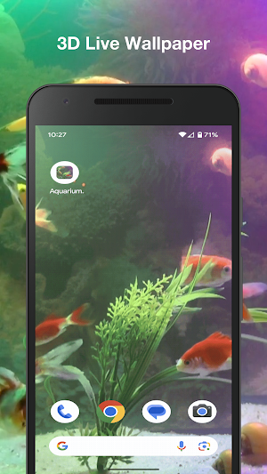 Aquarium Fish Live Wallpaper Screenshot 0