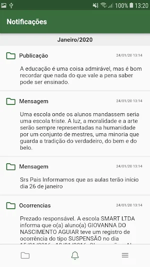 Colégio Oliveira Ferreira Screenshot 3
