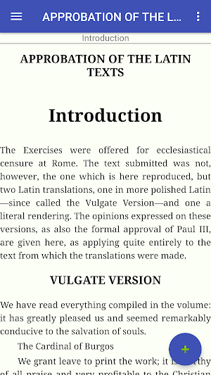 Spiritual Exercises of Ignatius of Loyola (Trial) Screenshot 1