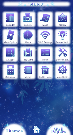 Starry Tanabata Theme +HOME Screenshot 1