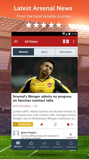 Gunners News Screenshot 0