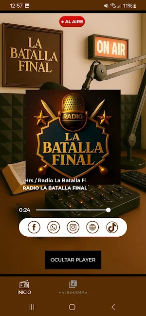 Radio La Batalla Final Screenshot 2