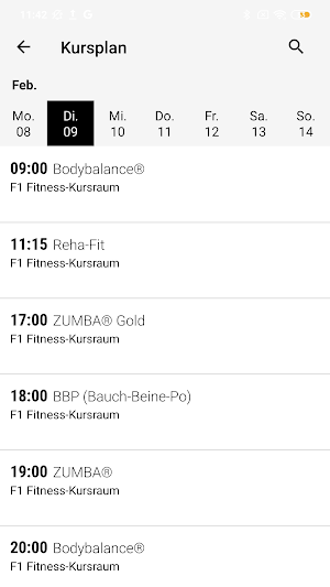 F1 Fitness Oldenburg Screenshot 3