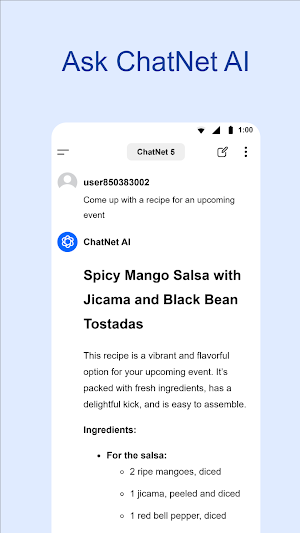 ChatNet AI Screenshot 1