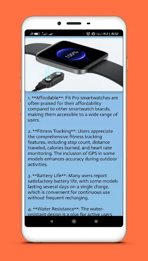 fit pro smartwatch guide Screenshot 2