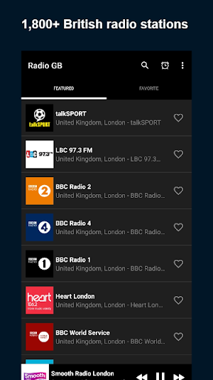 Radio UK: Dab, AM & FM Radio Screenshot 0