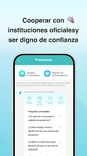 Prestalisto-Seguridad Screenshot 3
