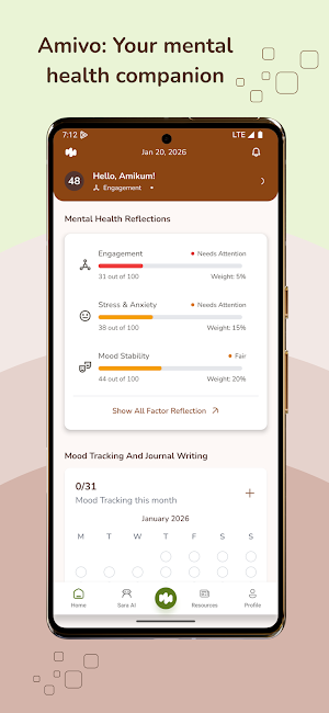 amivo:therapyamigo Screenshot 0