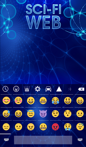 SCI-FI WEB Animated Keyboard + Screenshot 3