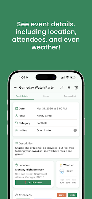 Tgo: Tailgate Smarter Screenshot 3