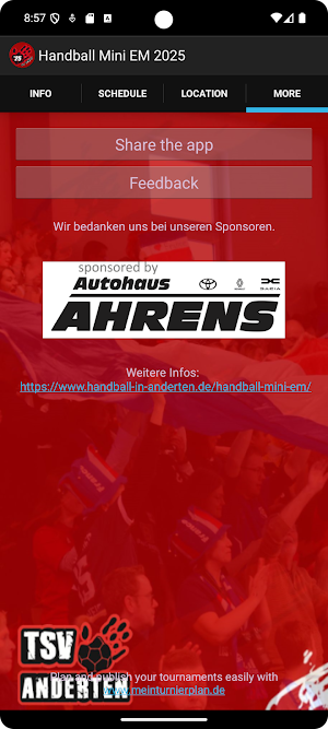 TSV Anderten Handball Mini WM Screenshot 1